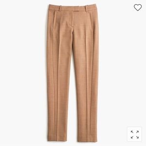 J Crew Maddie Slim-Fit Wool Trouser Pant